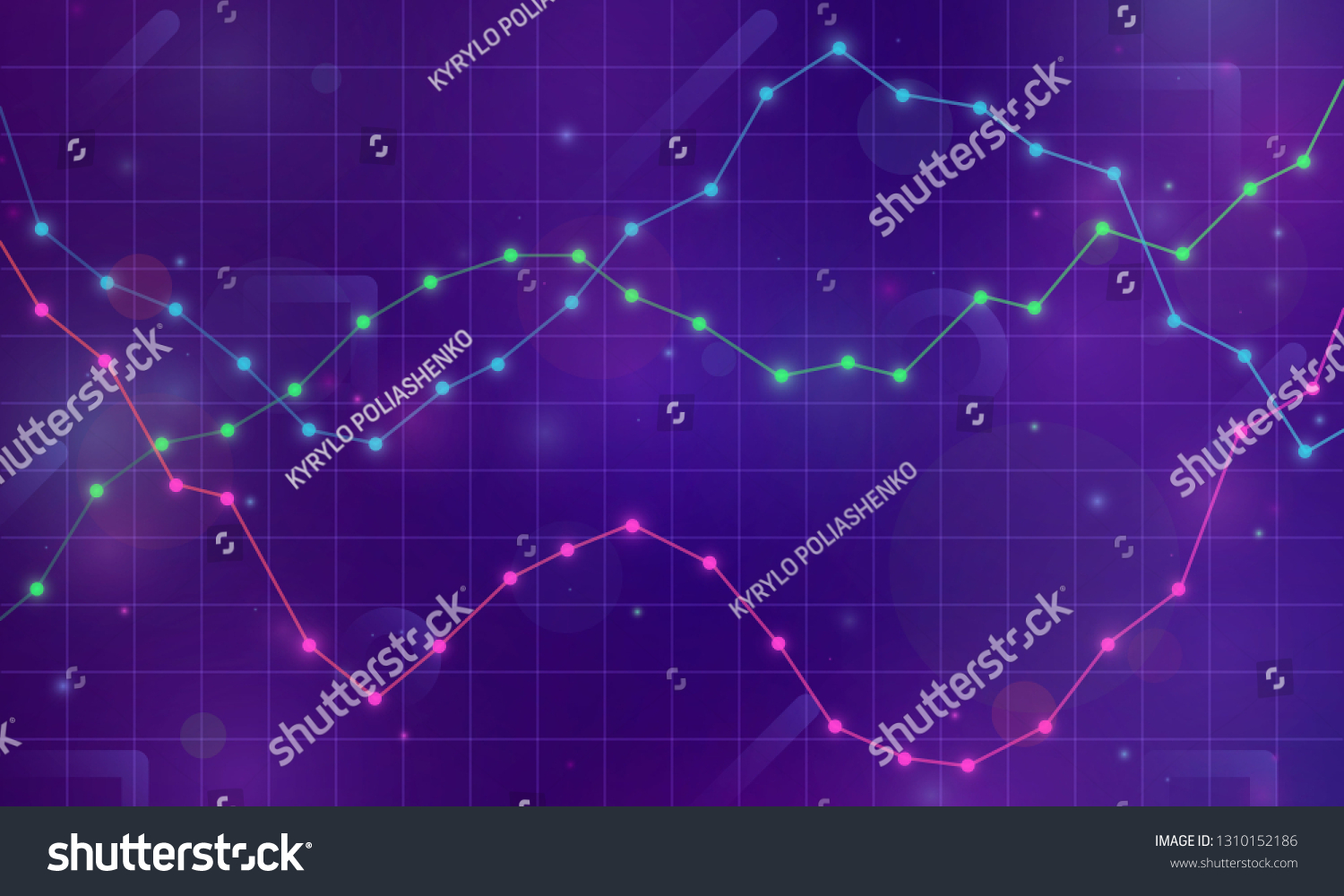 financial-chart-trend-line-graph-trend-stock-vector-royalty-free