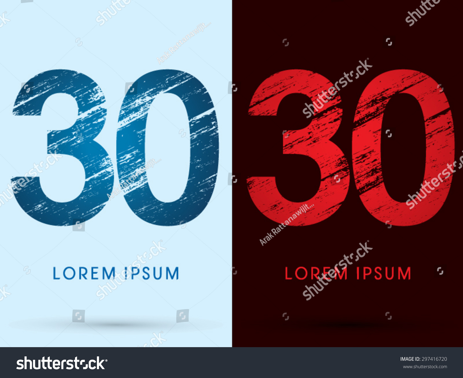 SVG of 30 ,Font Cool and Hot, Ice and Fire, grunge destroy, graphic vector. svg