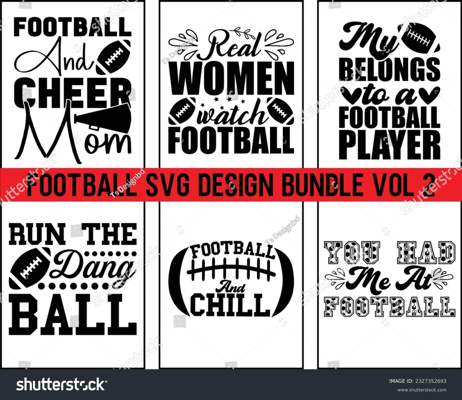SVG of  Football Svg Design Bundle Vol 2,Football svg Bundle,Football Game Day svg, Funny Footbal Sayings,Cut Files,Eps File,Football Mom Dad Sister SVG,Svg Bundle svg