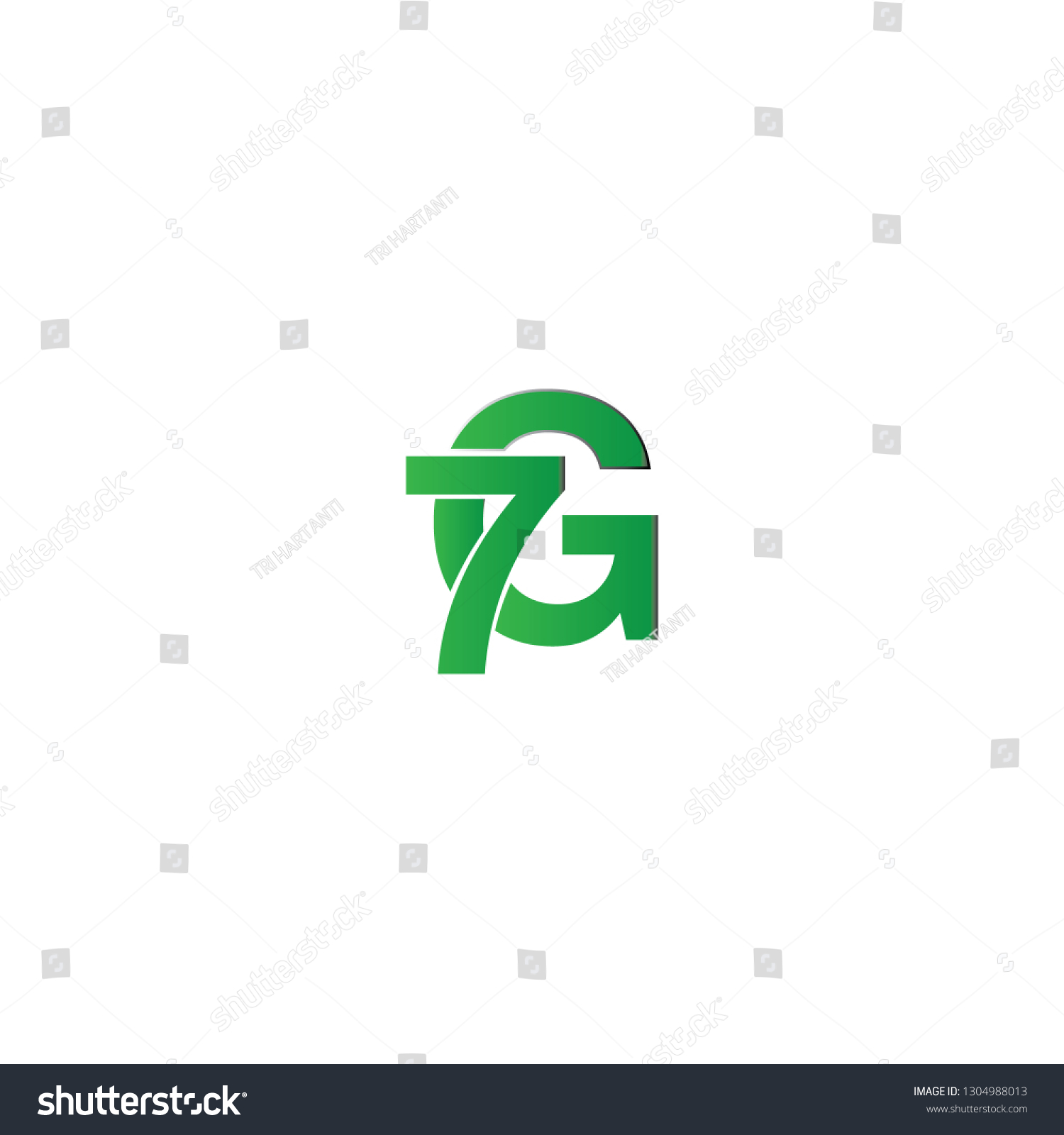 7g Logo Vector Stock Vector Royalty Free