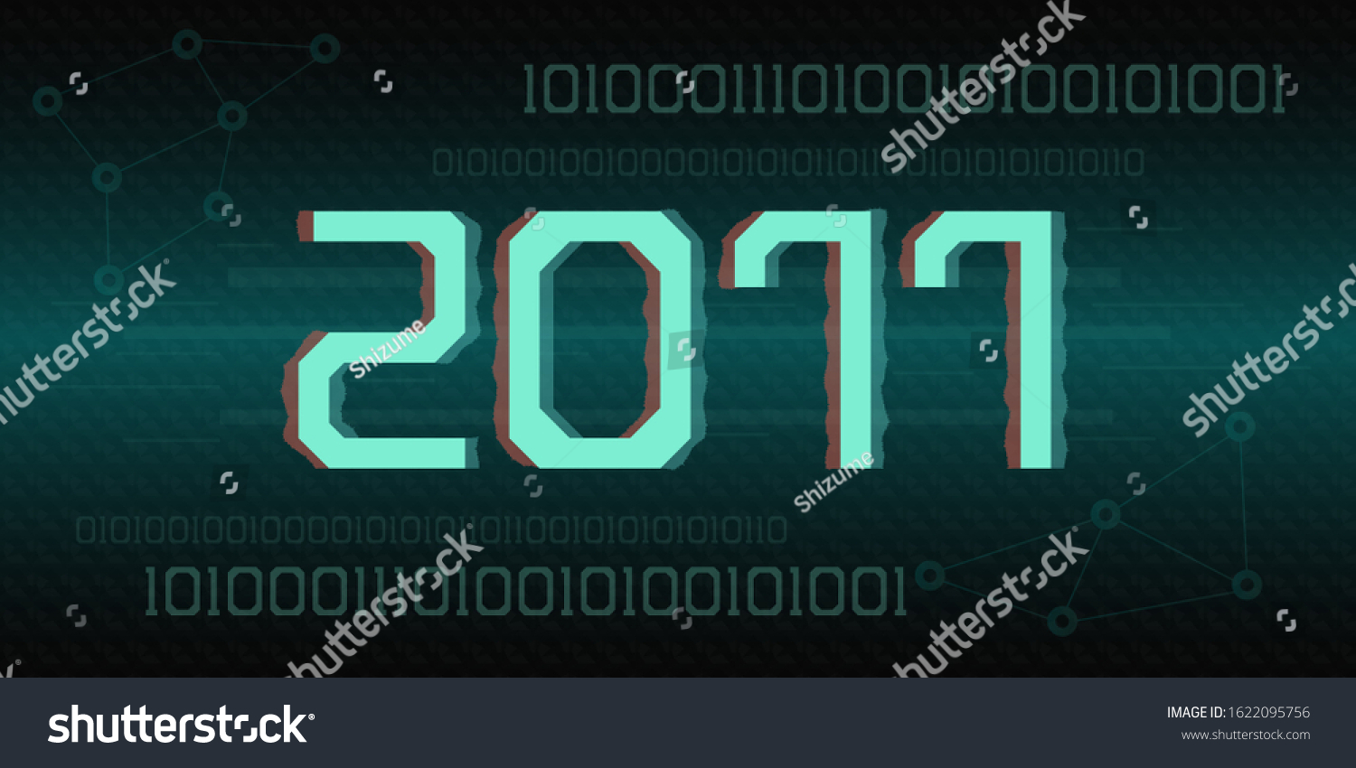 2077 Glitch Vector Textured Cyan Black Stock Vector (Royalty Free ...