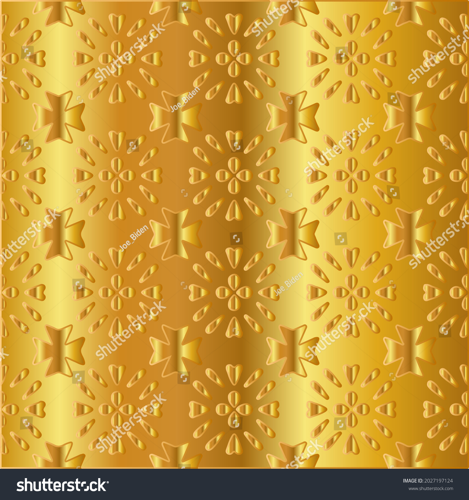 Gold Metal Texture Background Vector Illustration Stock Vector (Royalty ...