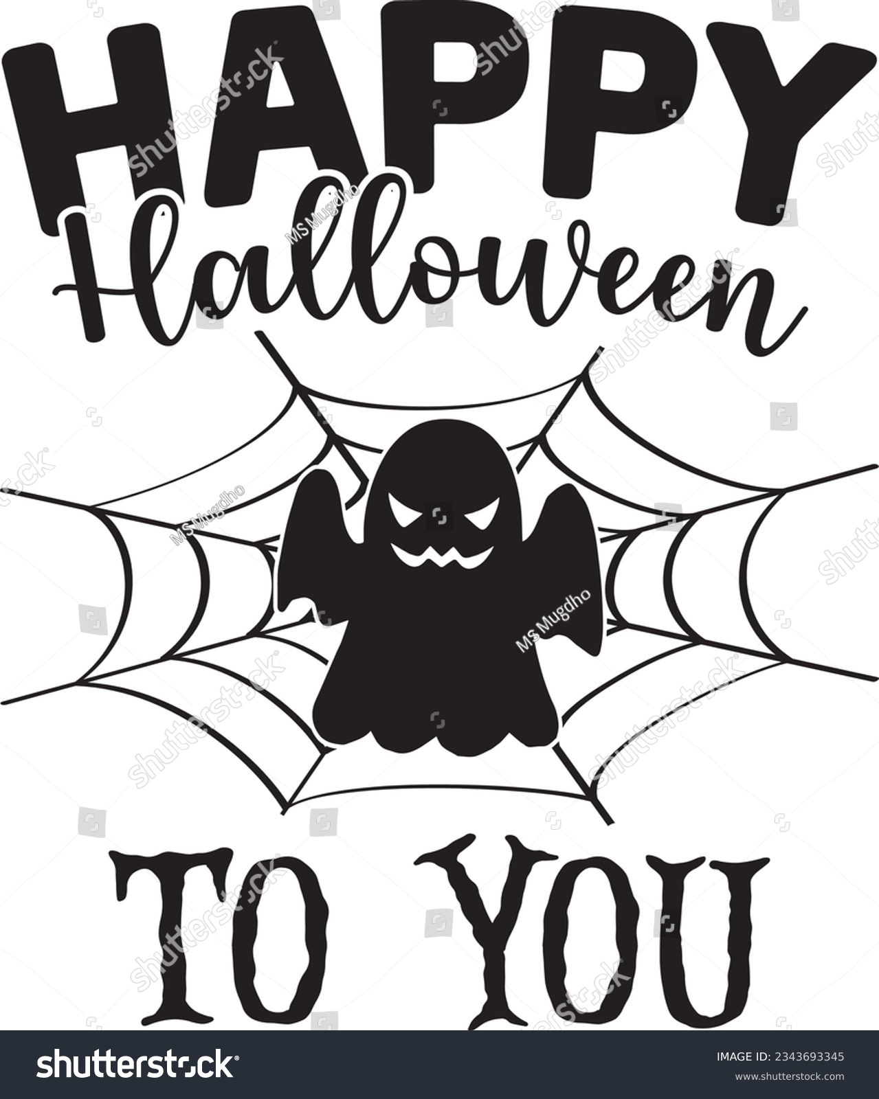 SVG of 
Halloween Typography Design. Printing For T shirt, Mug, Banner, Poster etc.
 svg