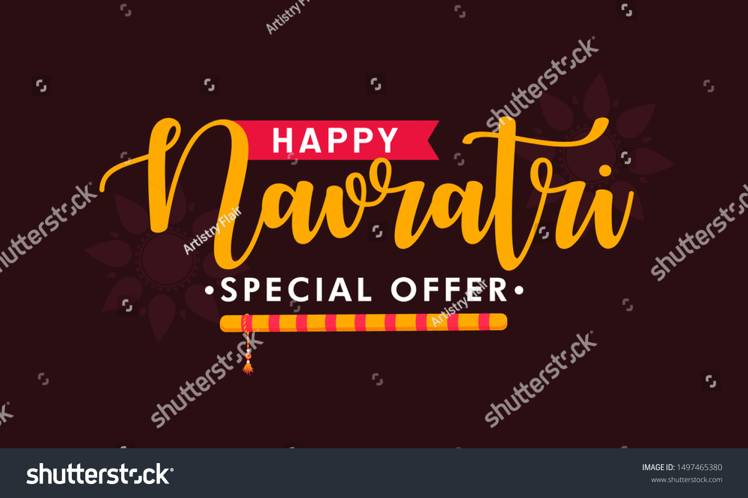 SVG of 
Happy Navratri. Indian festival celebration Vector typography set for banner, logo designetc .  svg