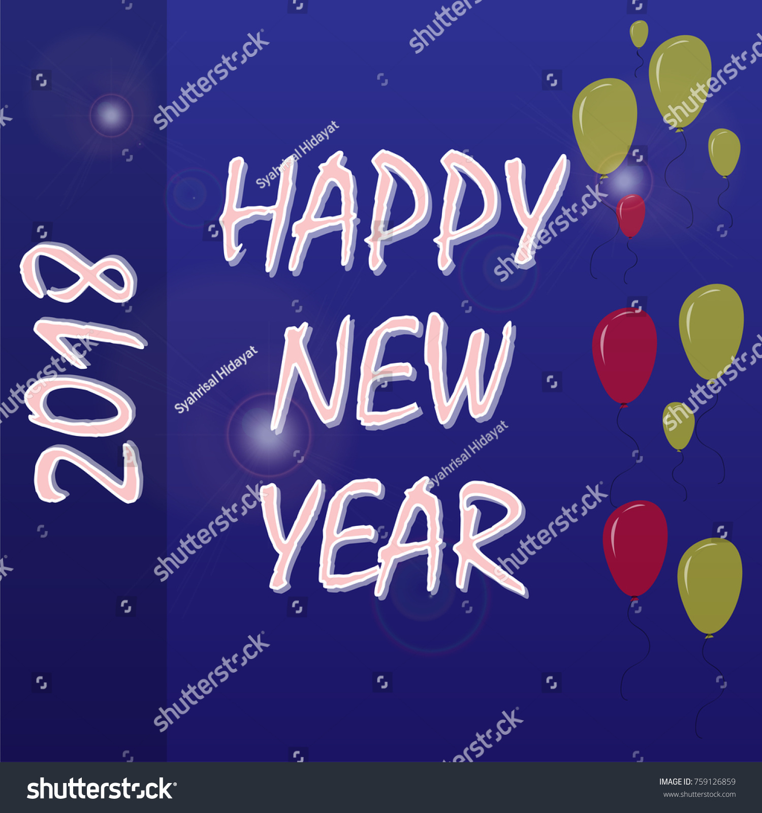 new year greeting card design