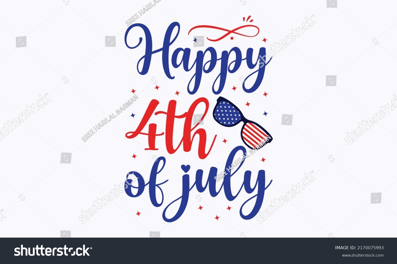 SVG of  happy 4th of july - 4th of July fireworks svg for design shirt and scrapbooking. Good for advertising, poster, announcement, invitation, Templet svg