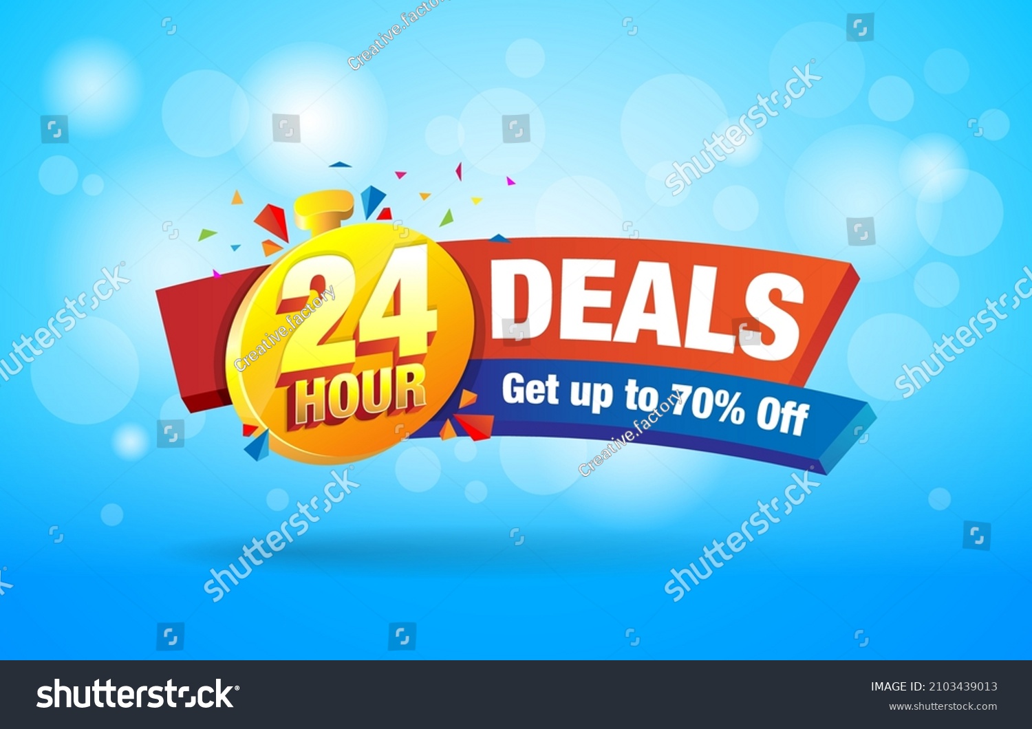 SVG of 24 Hour deals get upto 70% Off for hourly based campaign. 24 deals or sales promo template. svg