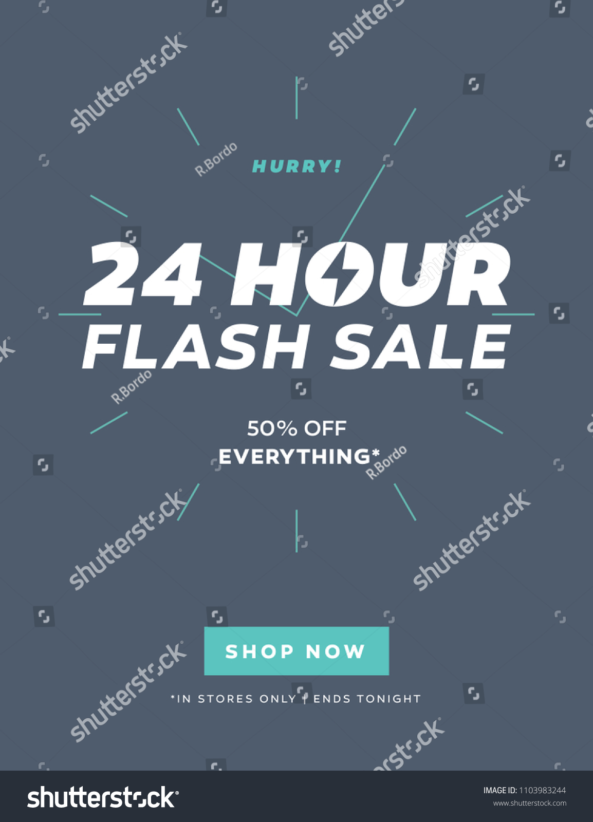 SVG of 24 Hour Flash Sale Limited Offer Email Template with Shop Now Button. Special Discount Offer Flyer Template. Trendy Color Call To Action Promo Discount Coupon, Flyer, Banner. Vector Illustration. svg