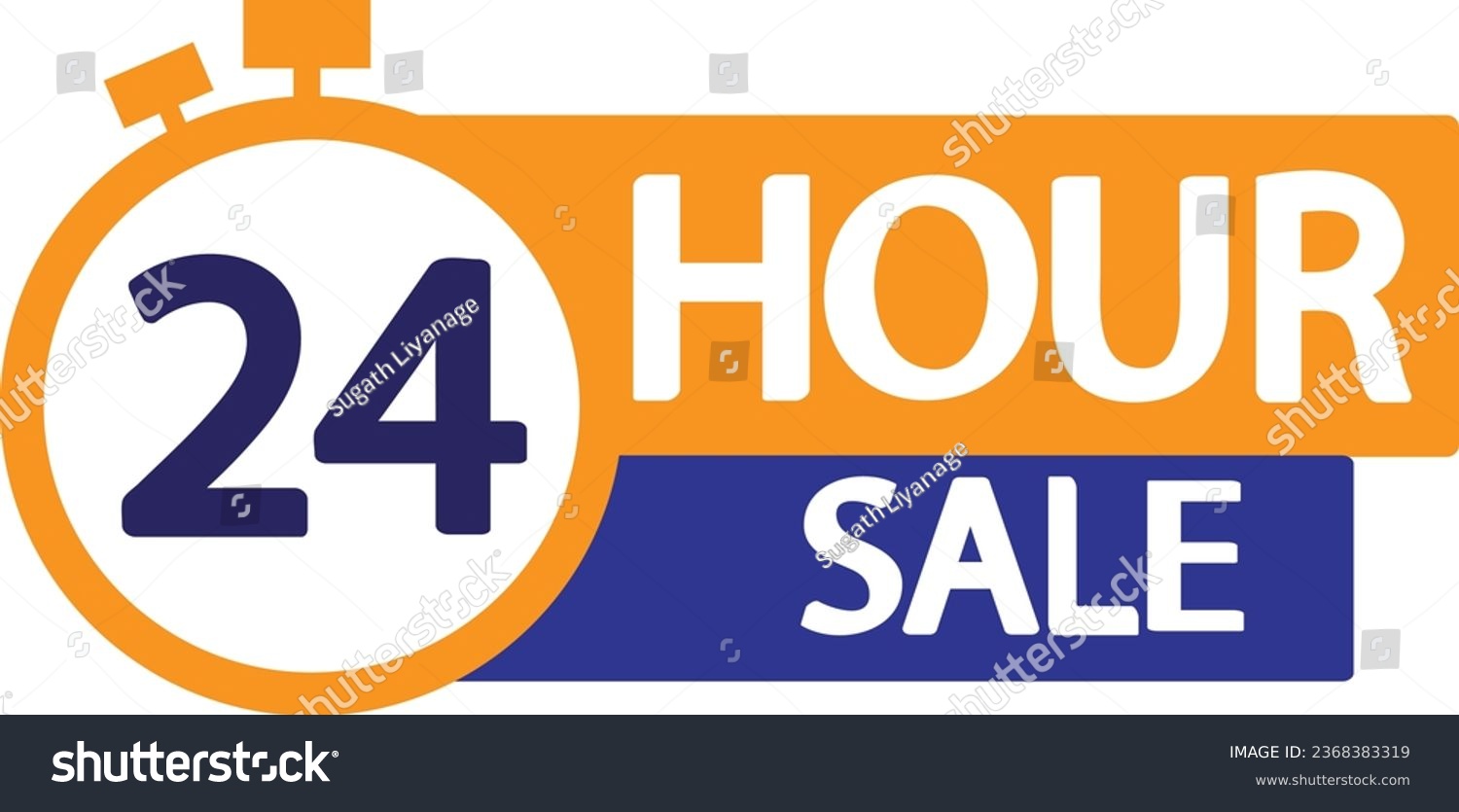 SVG of 24 hour sale tag vector art illustration.Shipping Label.sales promo template. 70% off sale svg