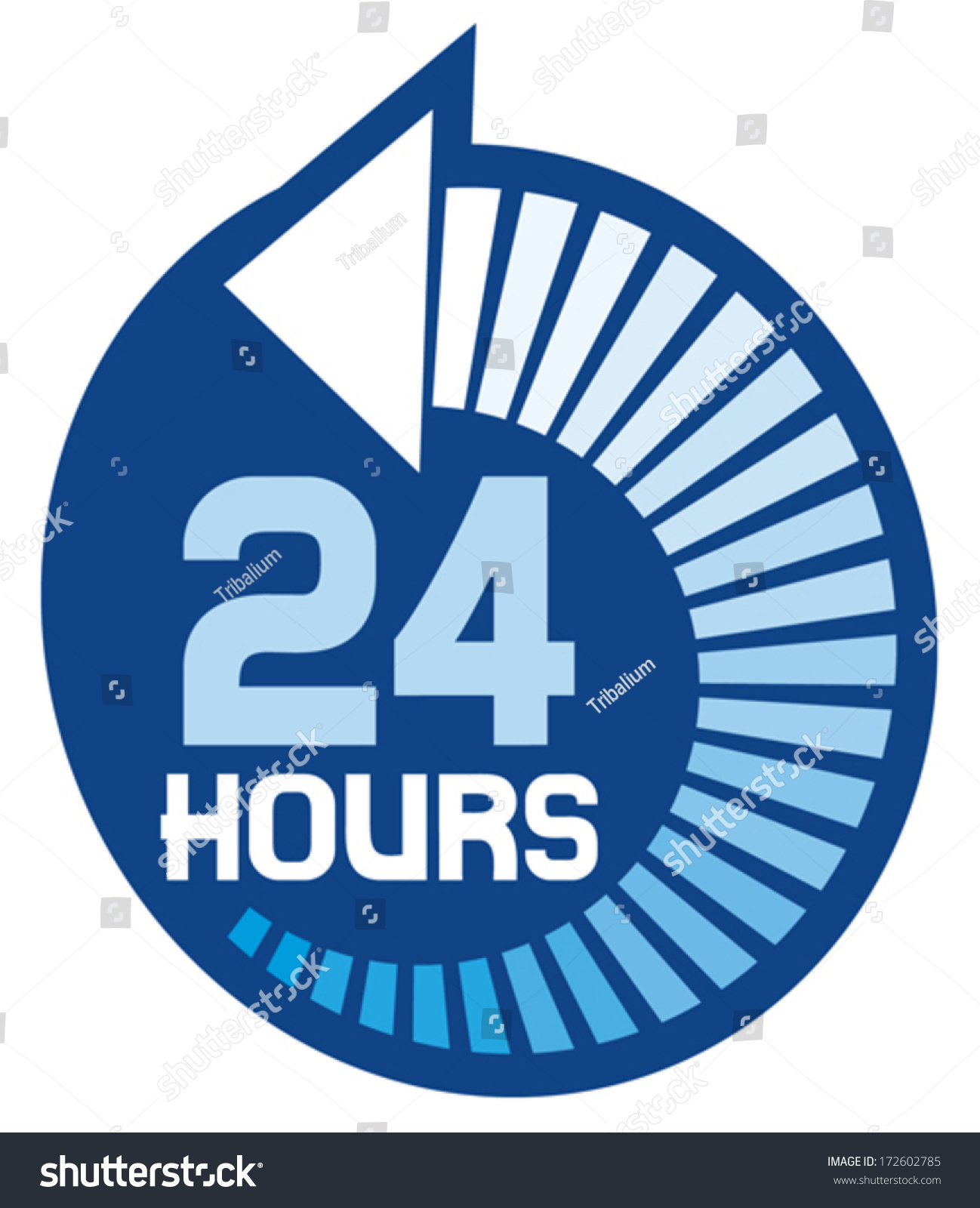 SVG of 24 hours icon  svg