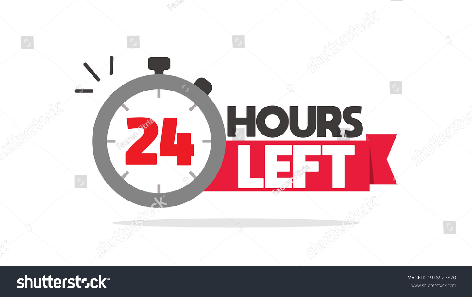 SVG of 24 hours left or to go sale countdown symbol. Time remaining special offer promotion. Icon banner for time discount announcement marketing element vector illustration svg