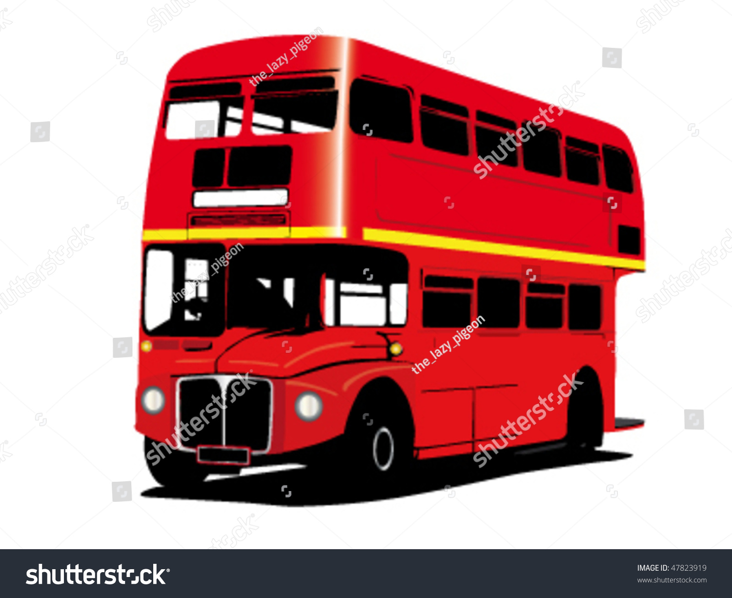 clipart red bus - photo #28