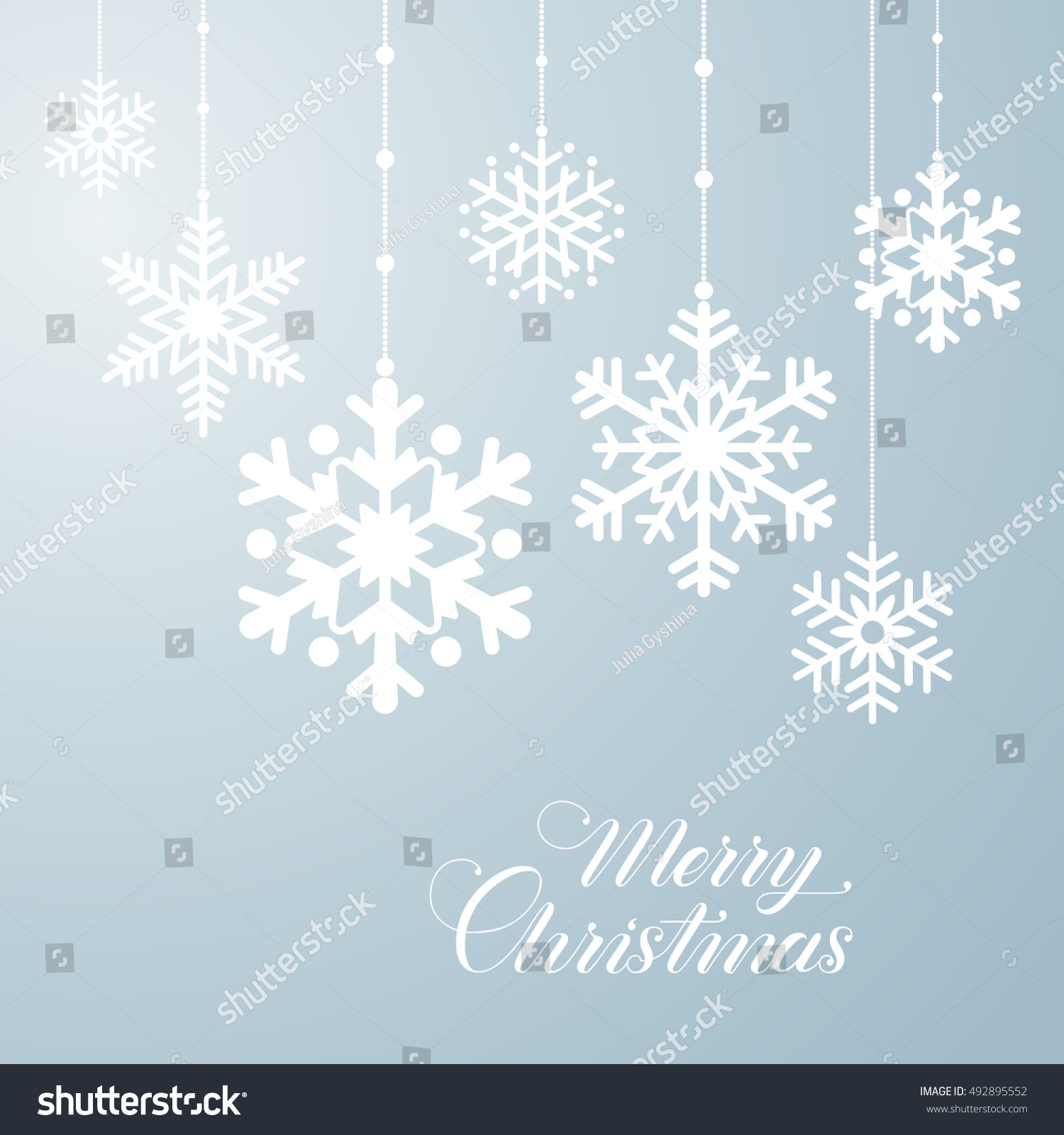 snowflake christmas card backgrounds