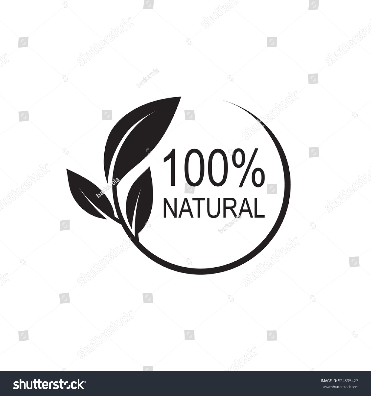 100 Natural Vector Logo Design Stock Vector (Royalty Free) 524595427 ...