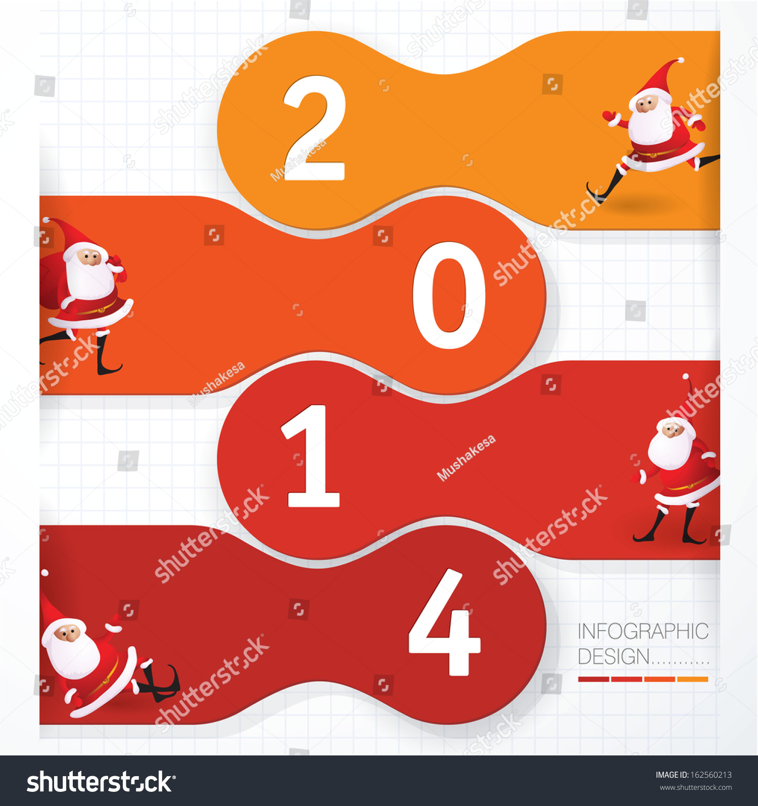 2014 new year vector presentation template stock vector 162560213 2014 new year vector presentation template stock vector 162560213, Presentation templates