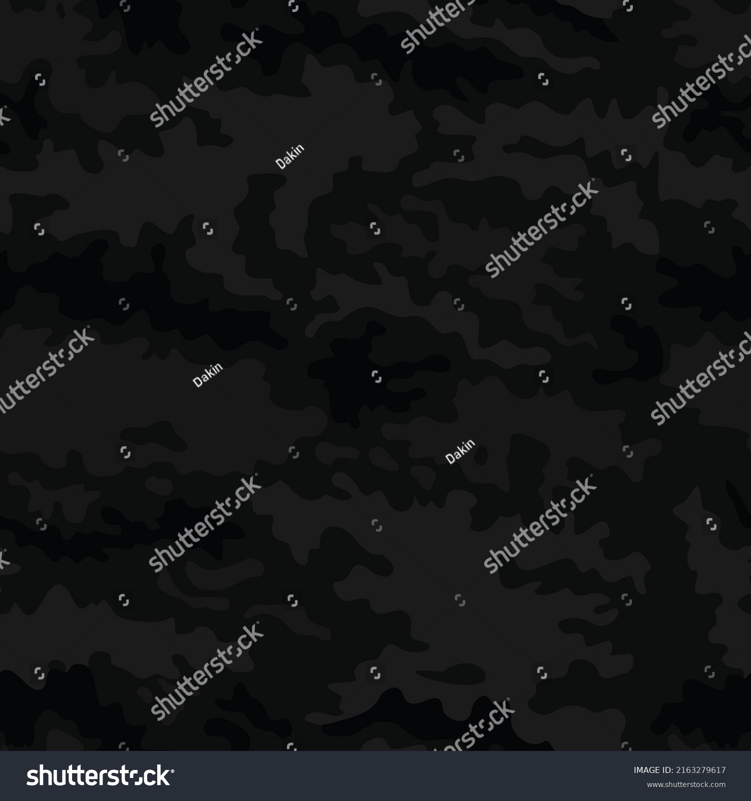 Night Camouflage Pattern Vector Black Background Stock Vector (Royalty ...