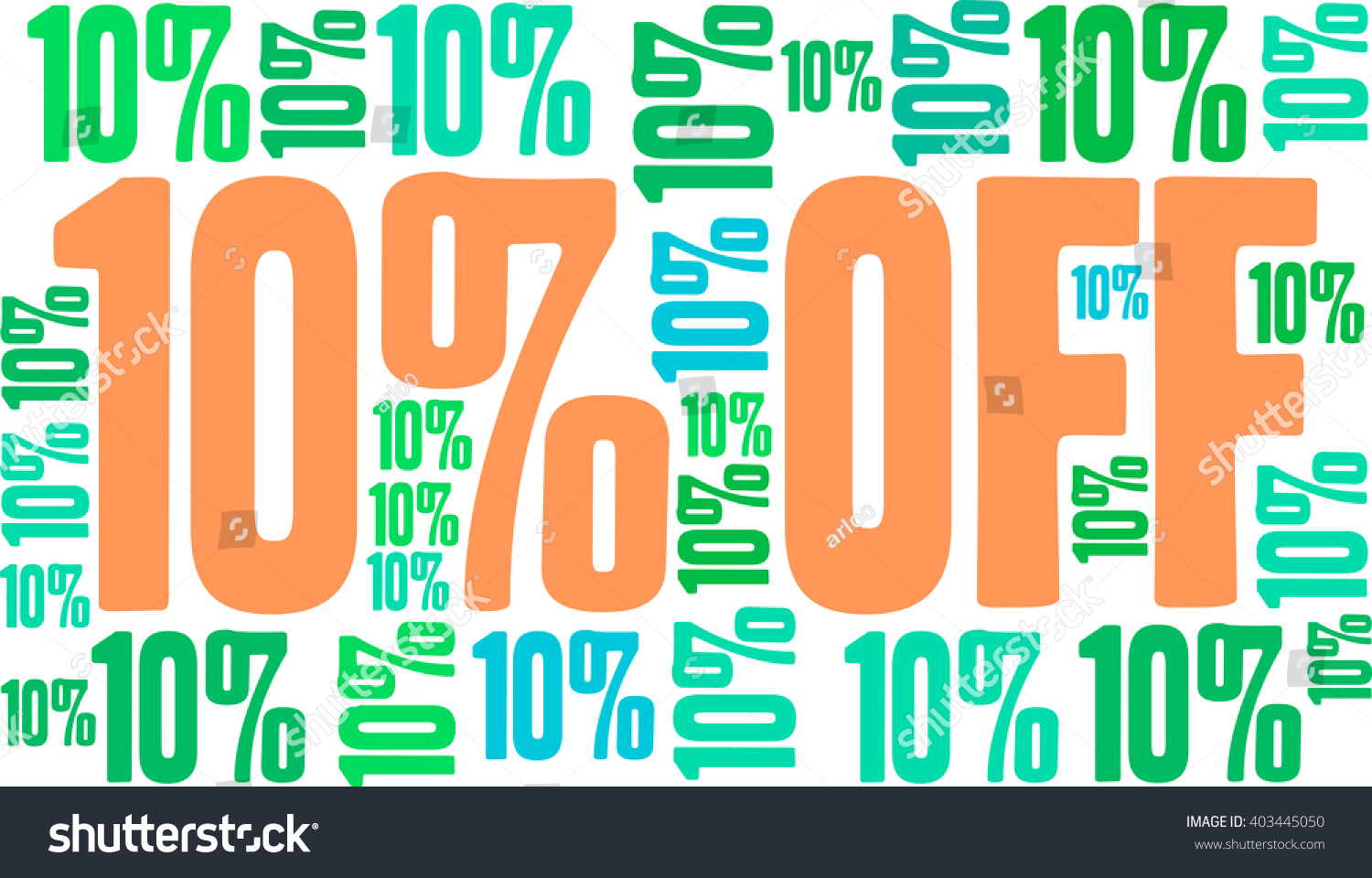 10-off-ten-percent-off-word-stock-vector-royalty-free-403445050