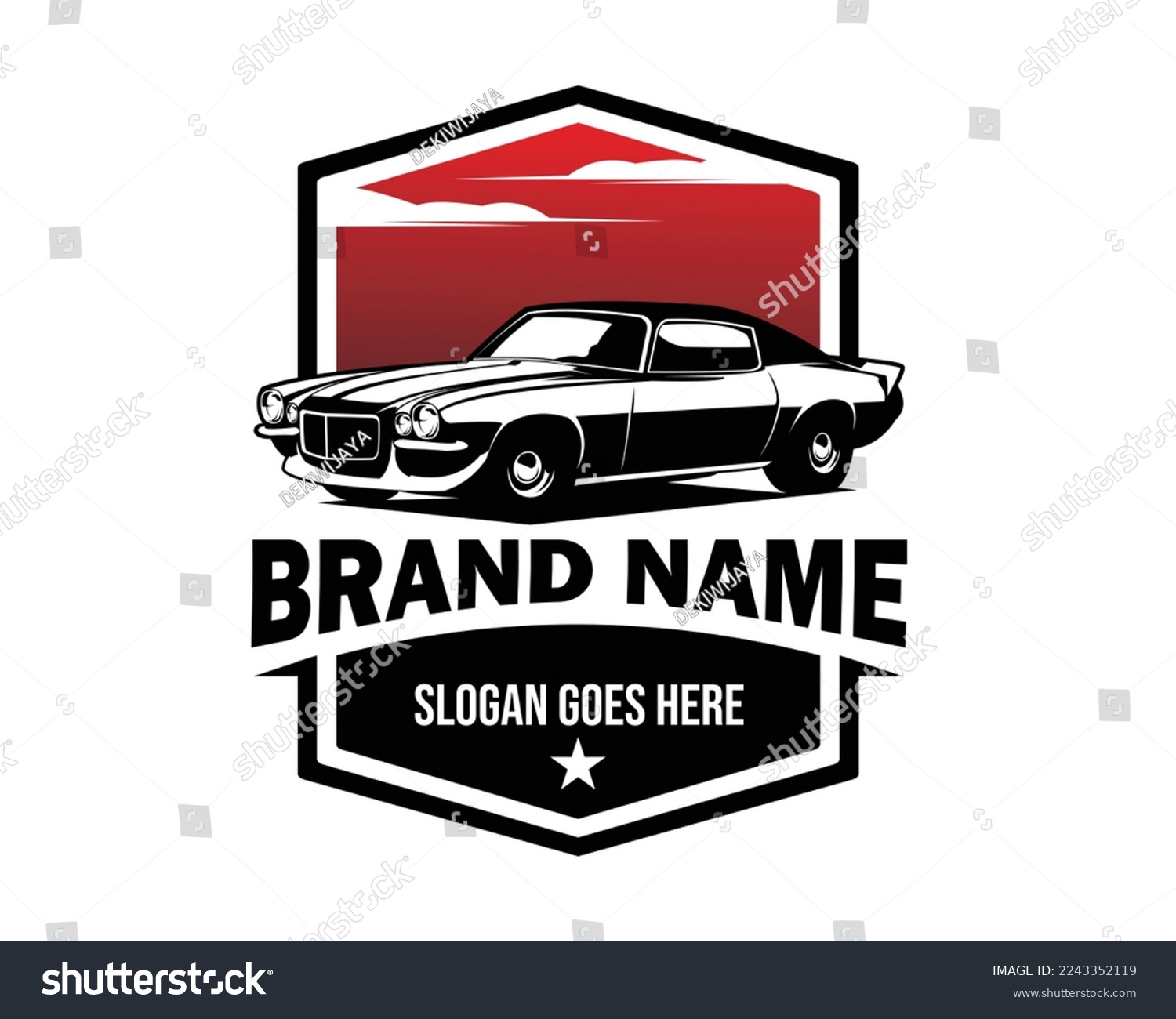 SVG of 1970 old chevy camaro silhouette. isolated white background view from side. Best for badge, emblem, logo, icon, sticker design, car industry. available in eps 10. svg