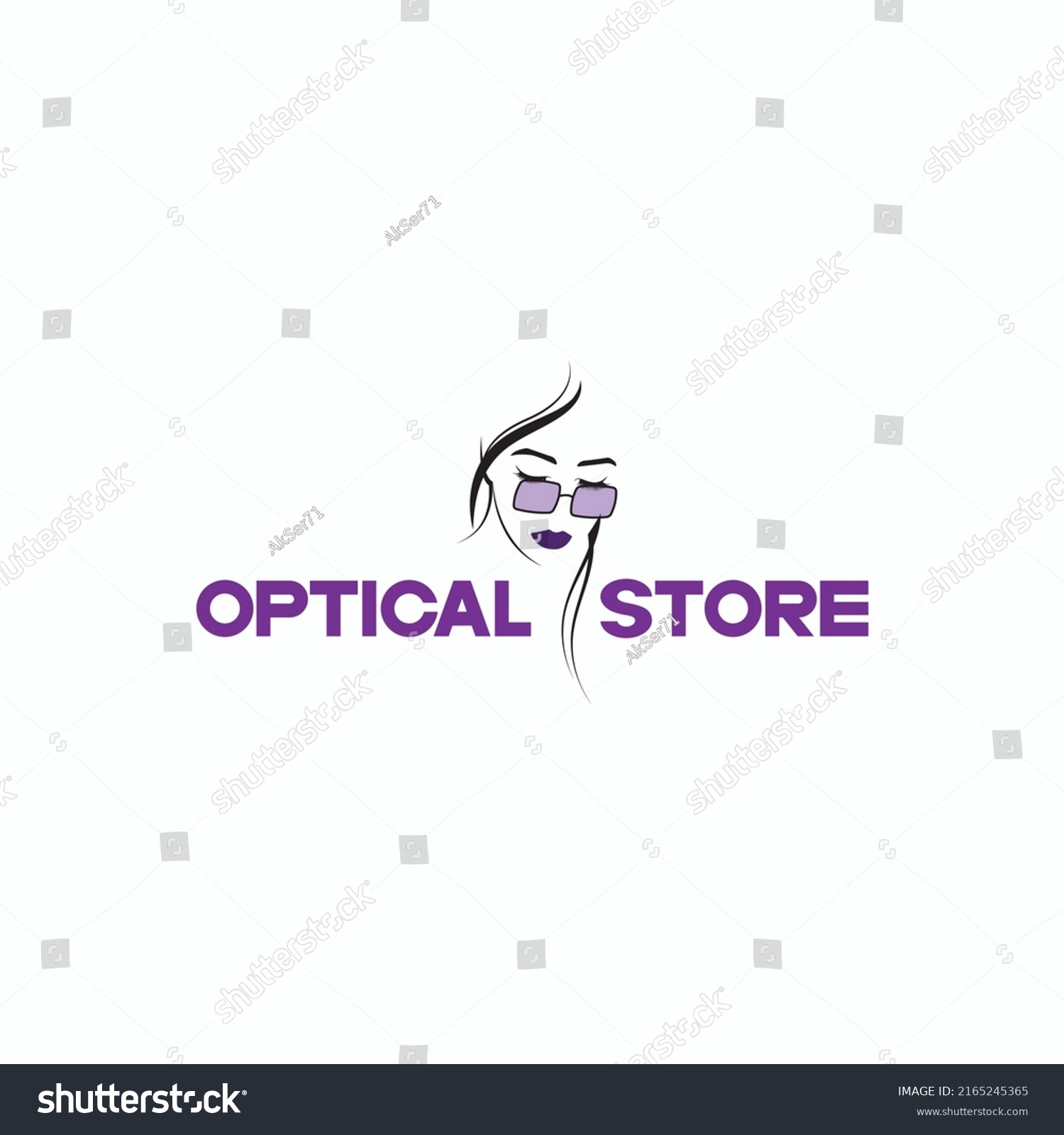 Optical Logo Creative Eye Concept Logo Stock Vector (Royalty Free ...