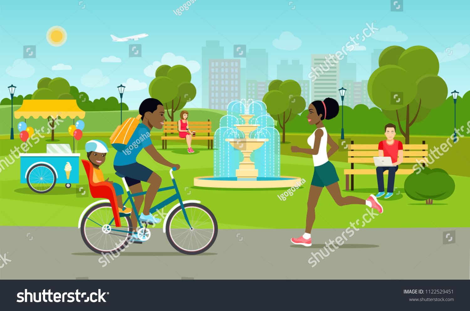 926 Family fountain Stock Illustrations, Images & Vectors | Shutterstock