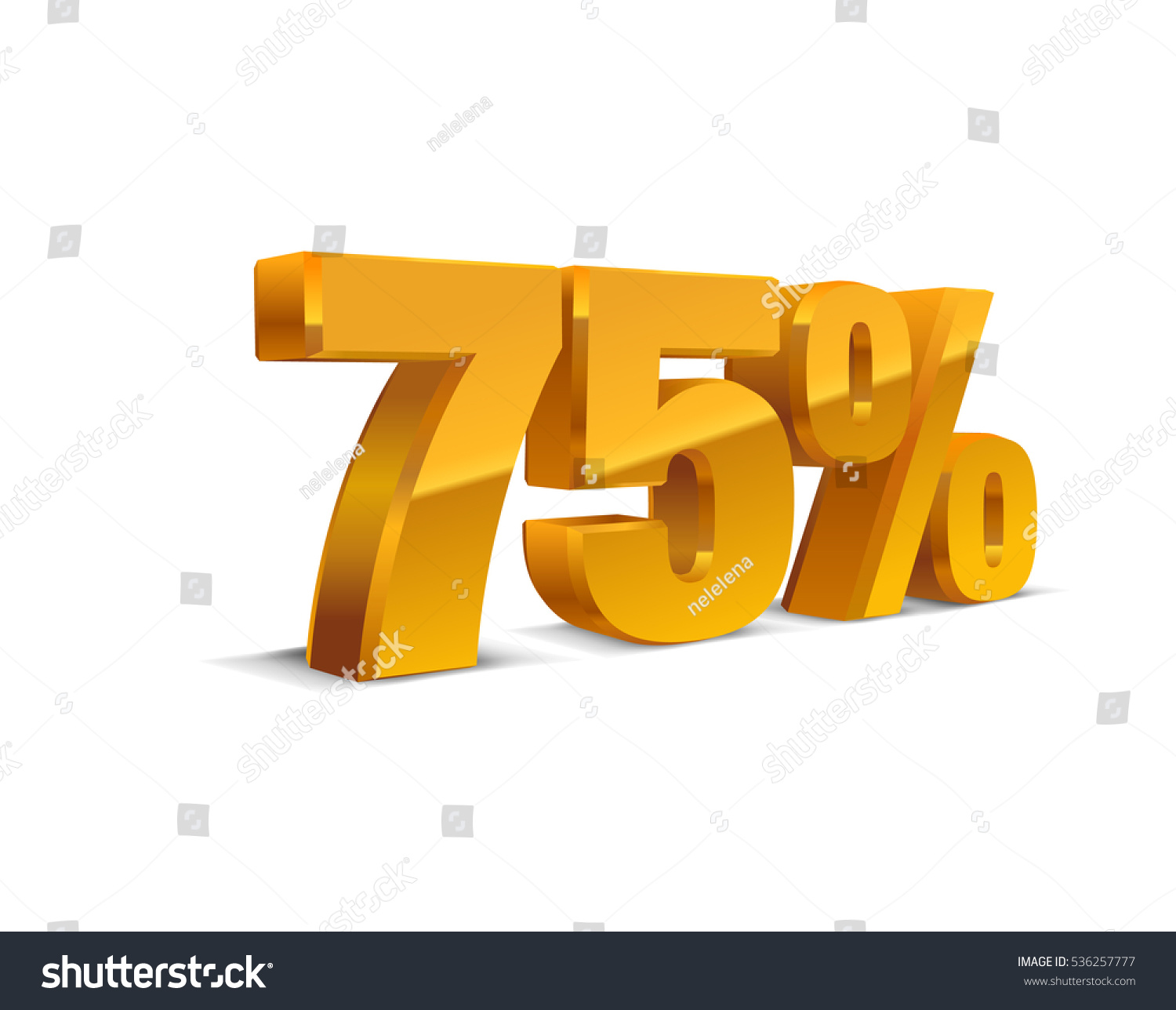 75-percent-off-sale-white-background-stock-vector-royalty-free