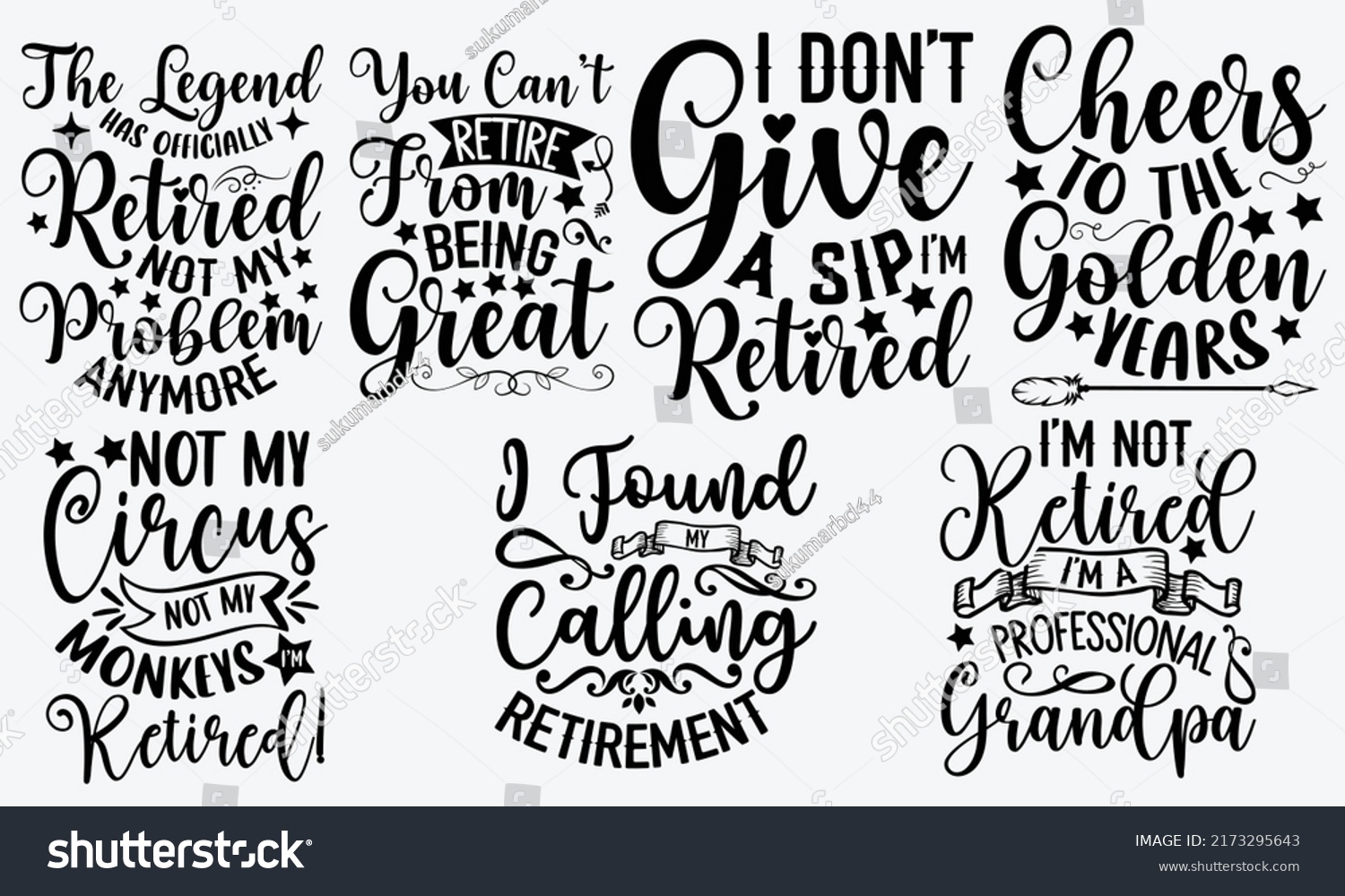 SVG of - Retirement t shirts design, Hand drawn lettering phrase, Calligraphy t shirt design, Isolated on white background, svg Files for Cutting Cricut and Silhouette, EPS 10, card, flyer svg
