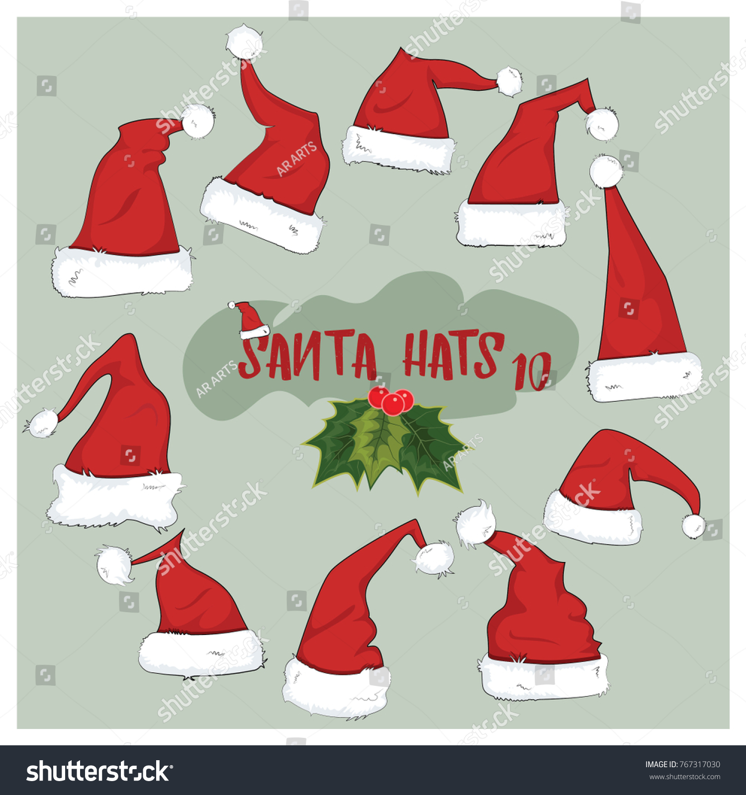 christmas hat pack