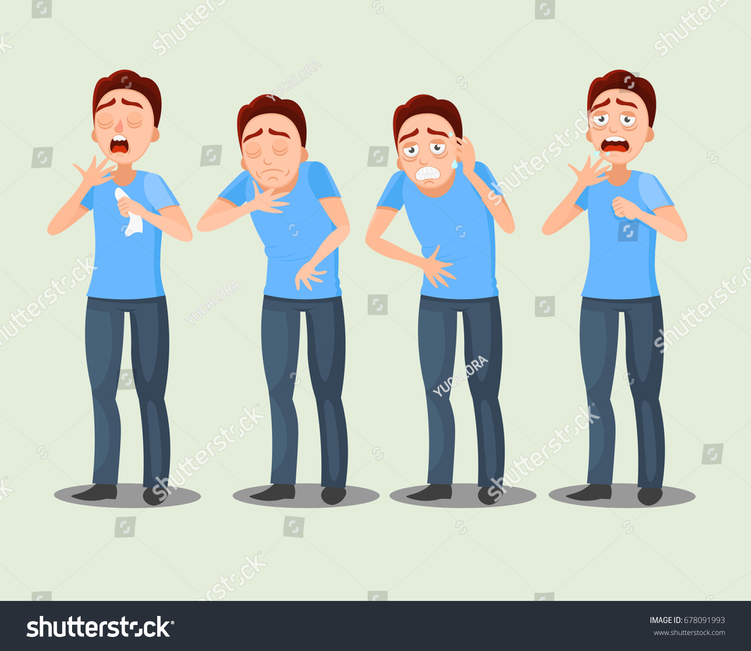 Peeing with erectino Headache facial pain sore throat cough