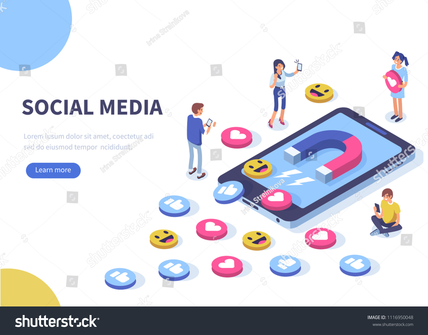 36 830 Ilustraciones De Social Media Isometrics Ilustraciones