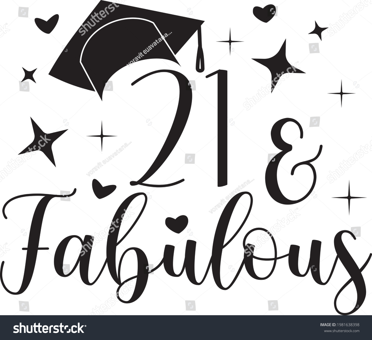 SVG of 21st Birthday Fabulous svg eps jpg png pdf psd Digital Download Gifts Women 2000 Twenty One Cricut Cut File Silhouette svg