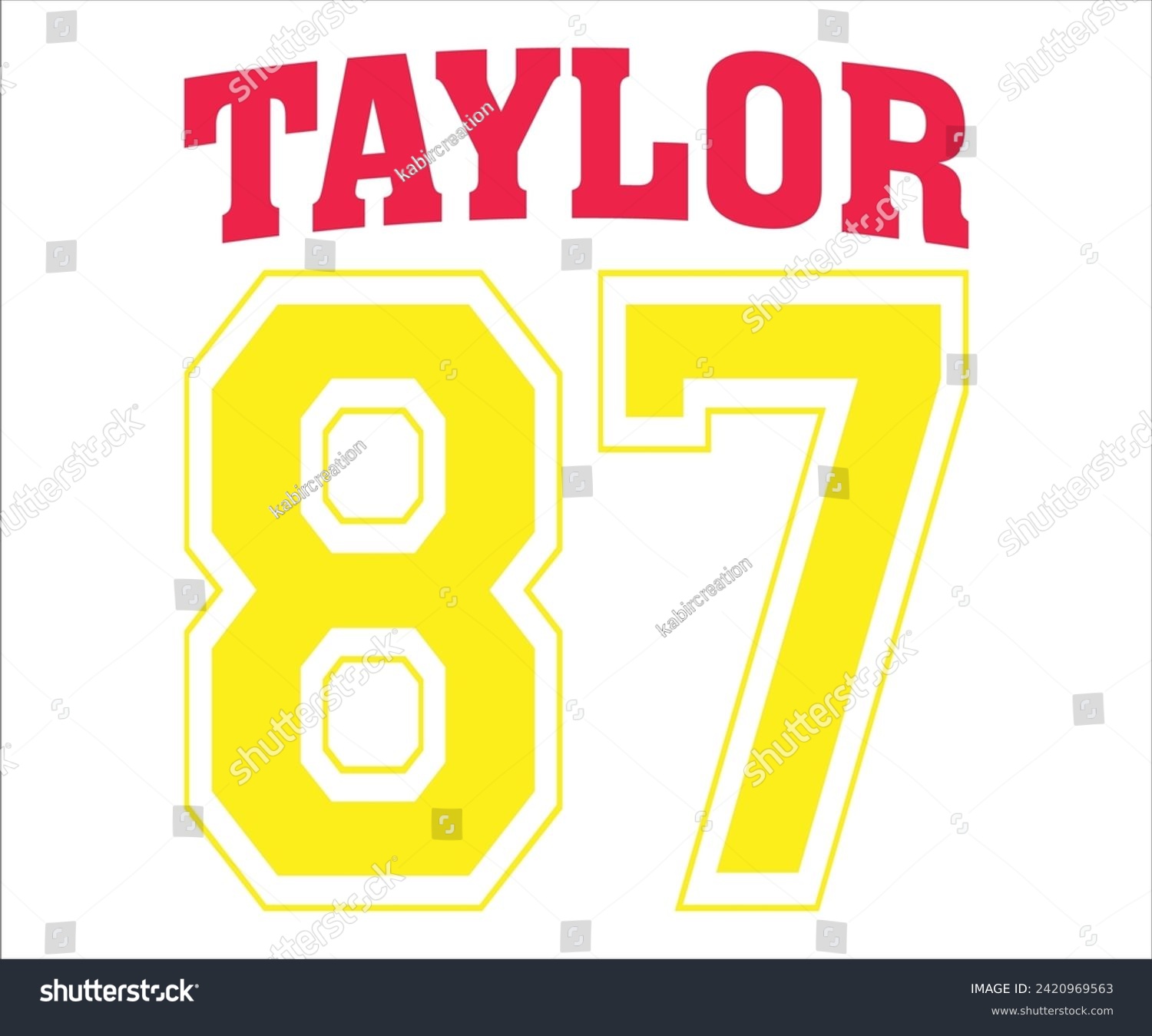 SVG of  Taylor 87 T-shirt,100 Day School Svg,100 Day School T-shirt, welcome Back To, School Day, 100 Days Of School Shirt Boy, 100 Days Shirt svg