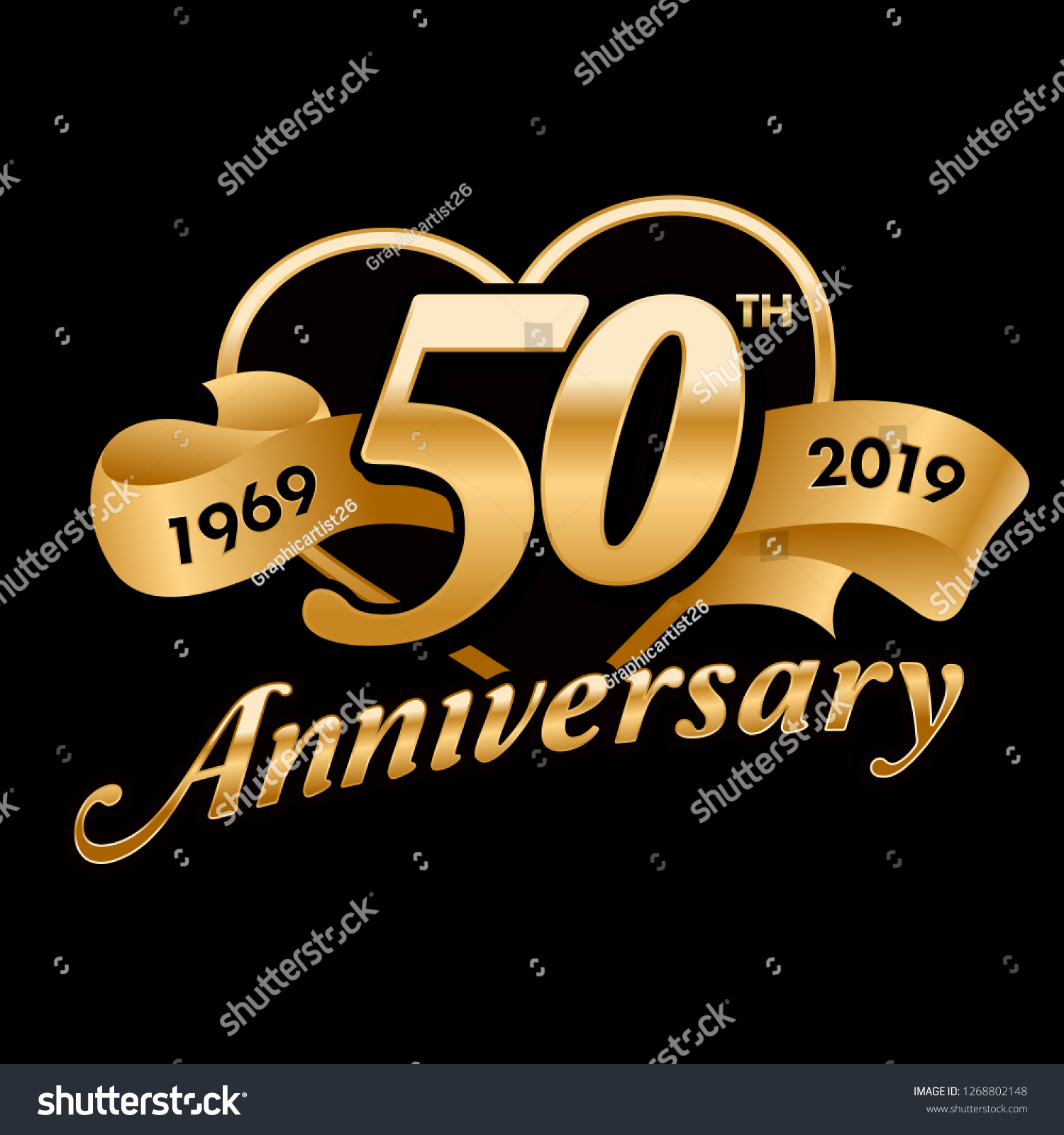 SVG of 50th Anniversary Celebration svg
