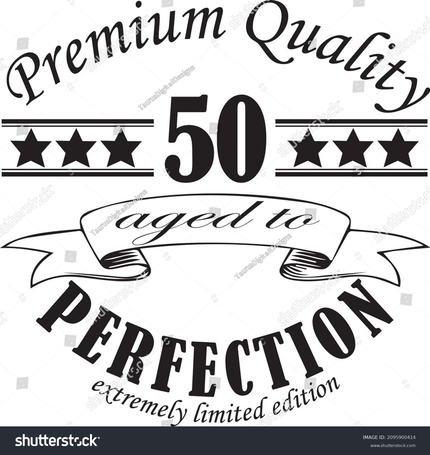 SVG of 50th birthday card SVG design, Greeting card svg