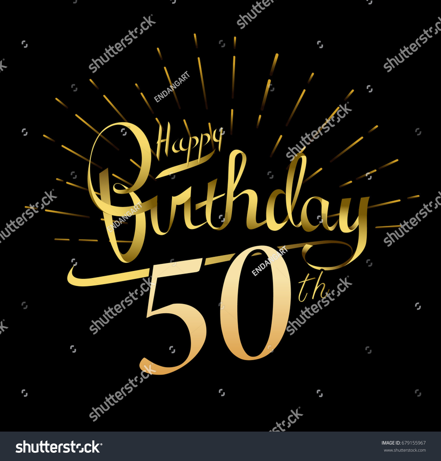 50 Birthday Logo