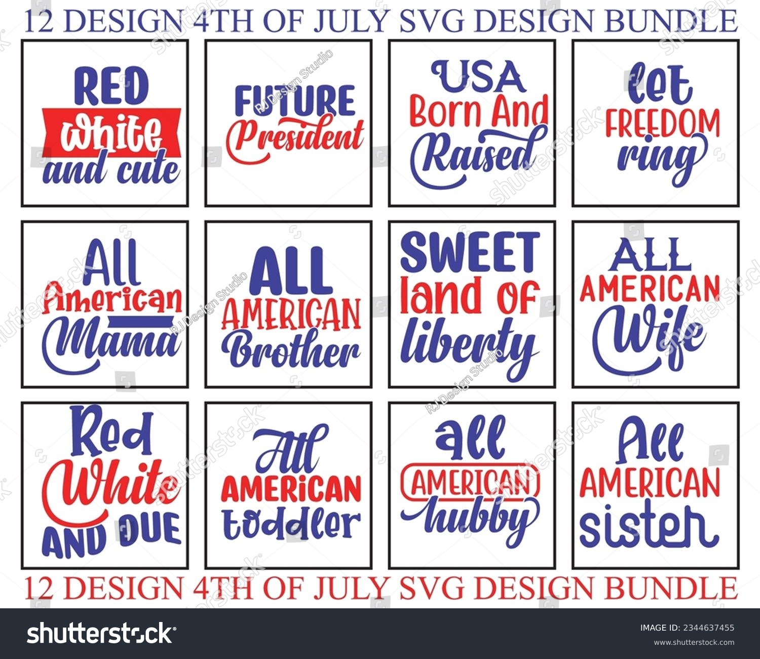 SVG of 4th of July SVG Design Bundle , 4th of July SVG Quotes, Retro 4th of July svg