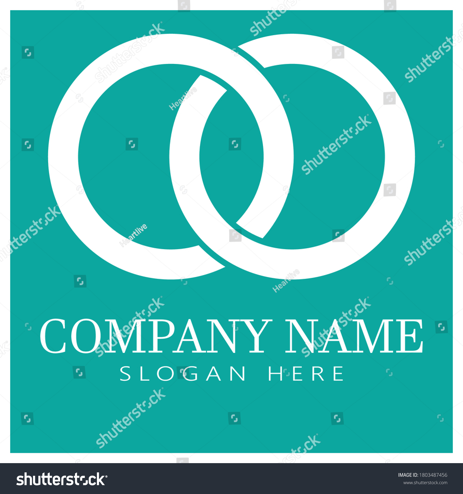 Vector Illustration Business Abstract Circle Icon Stock Vector (Royalty ...