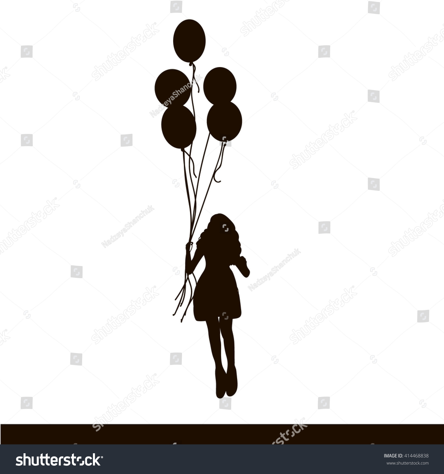 7,156 Girl running balloons Images, Stock Photos & Vectors | Shutterstock