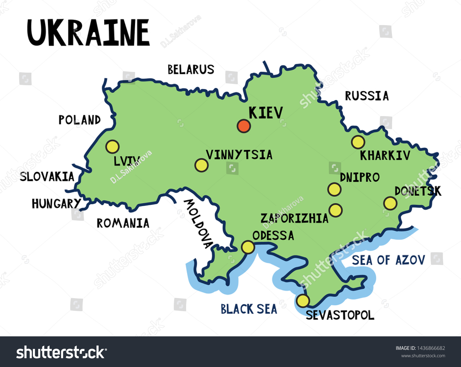 vector-map-ukraine-main-cities-kiev-stock-vector-royalty-free-1436866682