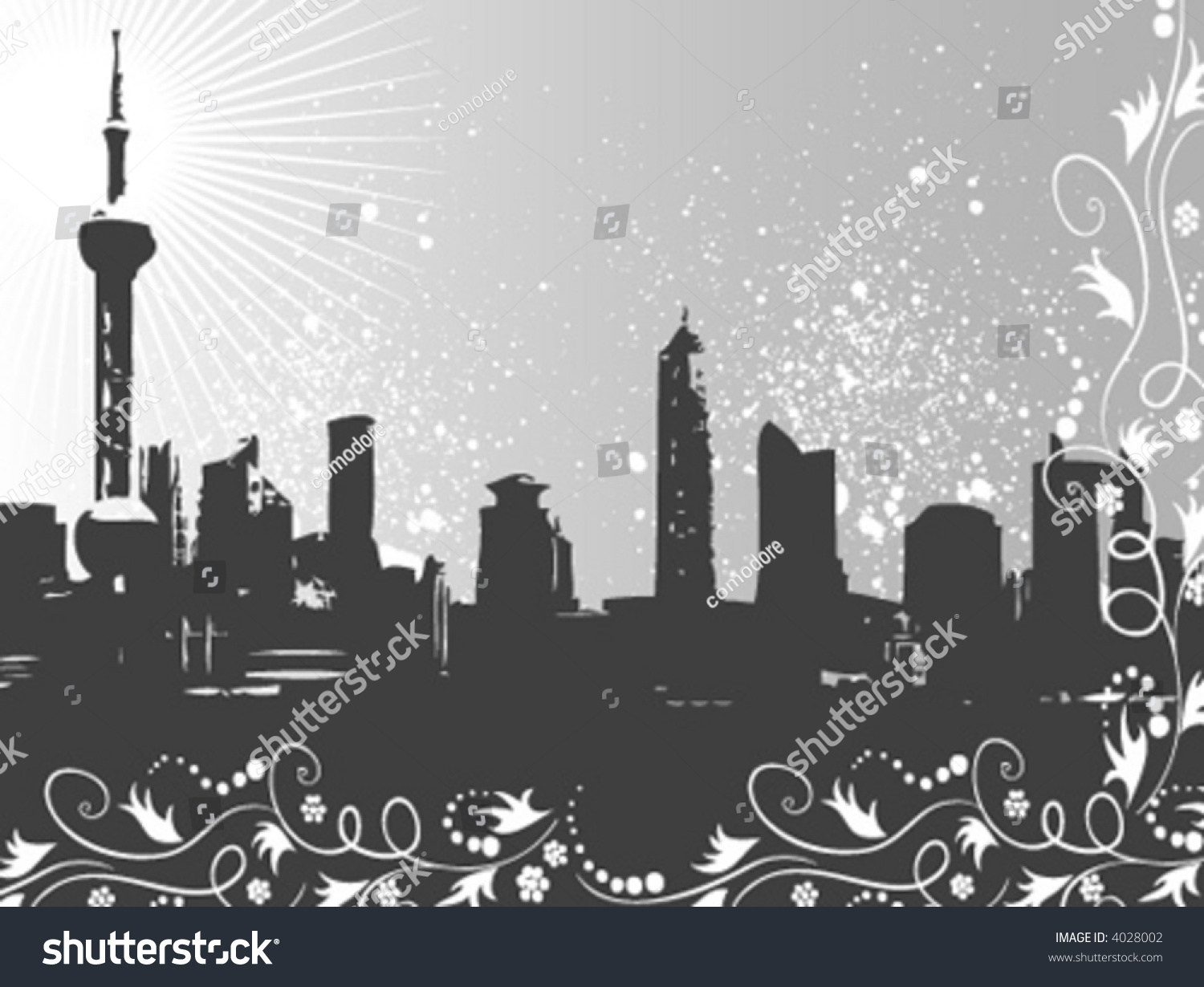 Vectorurban Stock Vector (Royalty Free) 4028002 | Shutterstock