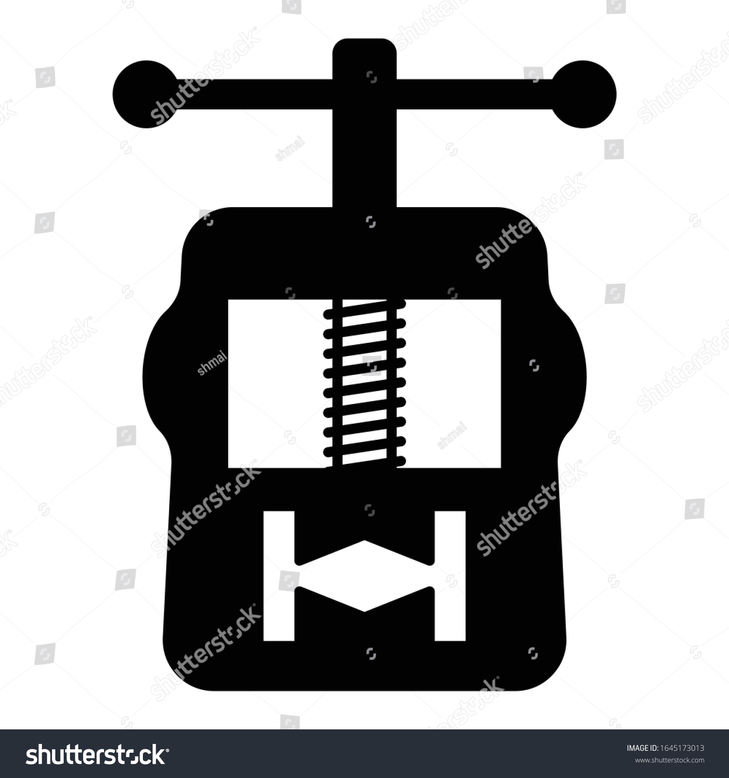 black clamp tool graphic design clip art preview