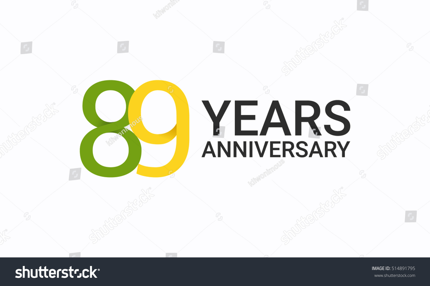 89-years-anniversary-celebration-logotype-colorful-line-vector-89th