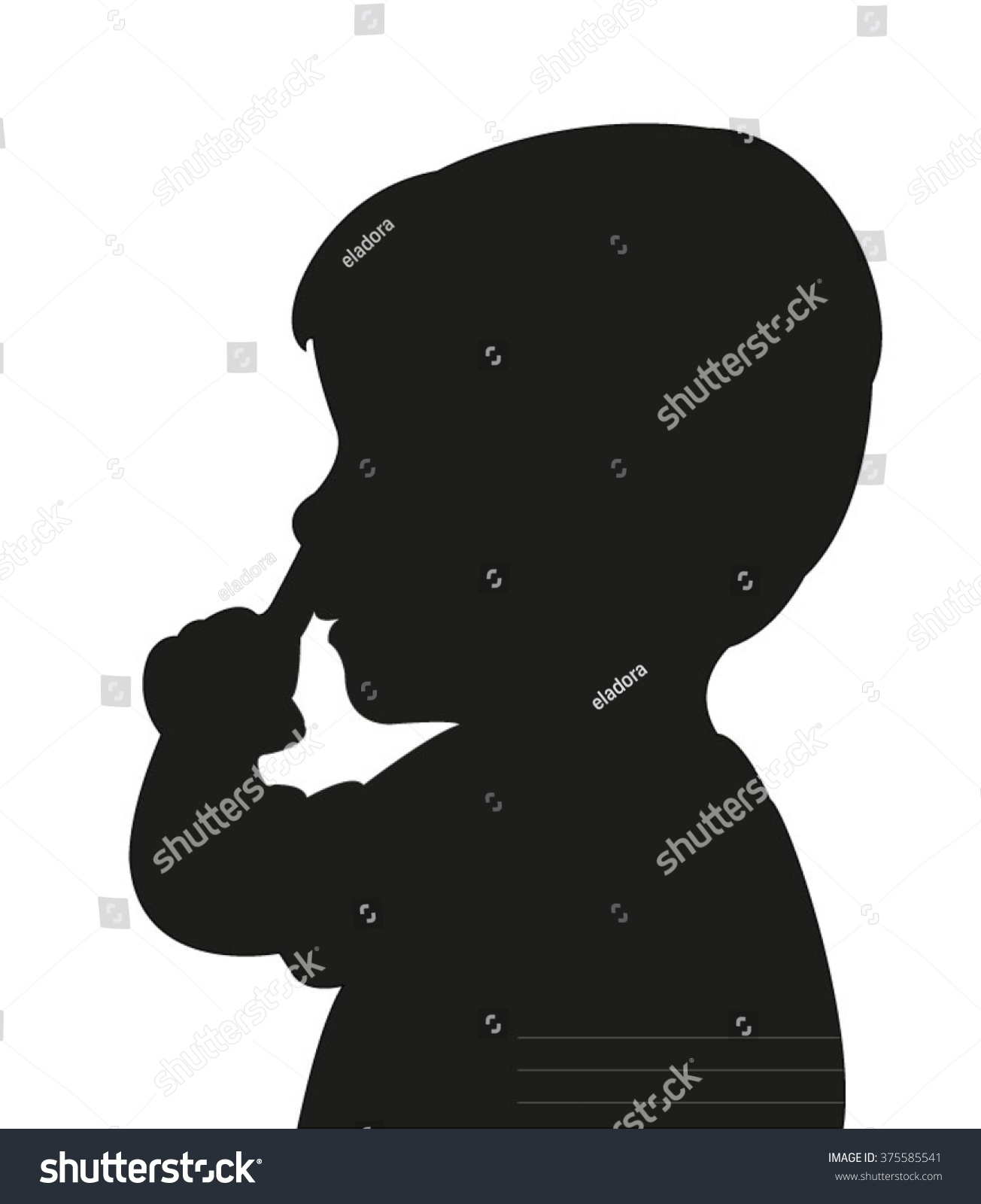 Boy Picking His Nose Silhouette Vector Vector Có Sẵn Miễn Phí Bản Quyền 375585541 Shutterstock 1179