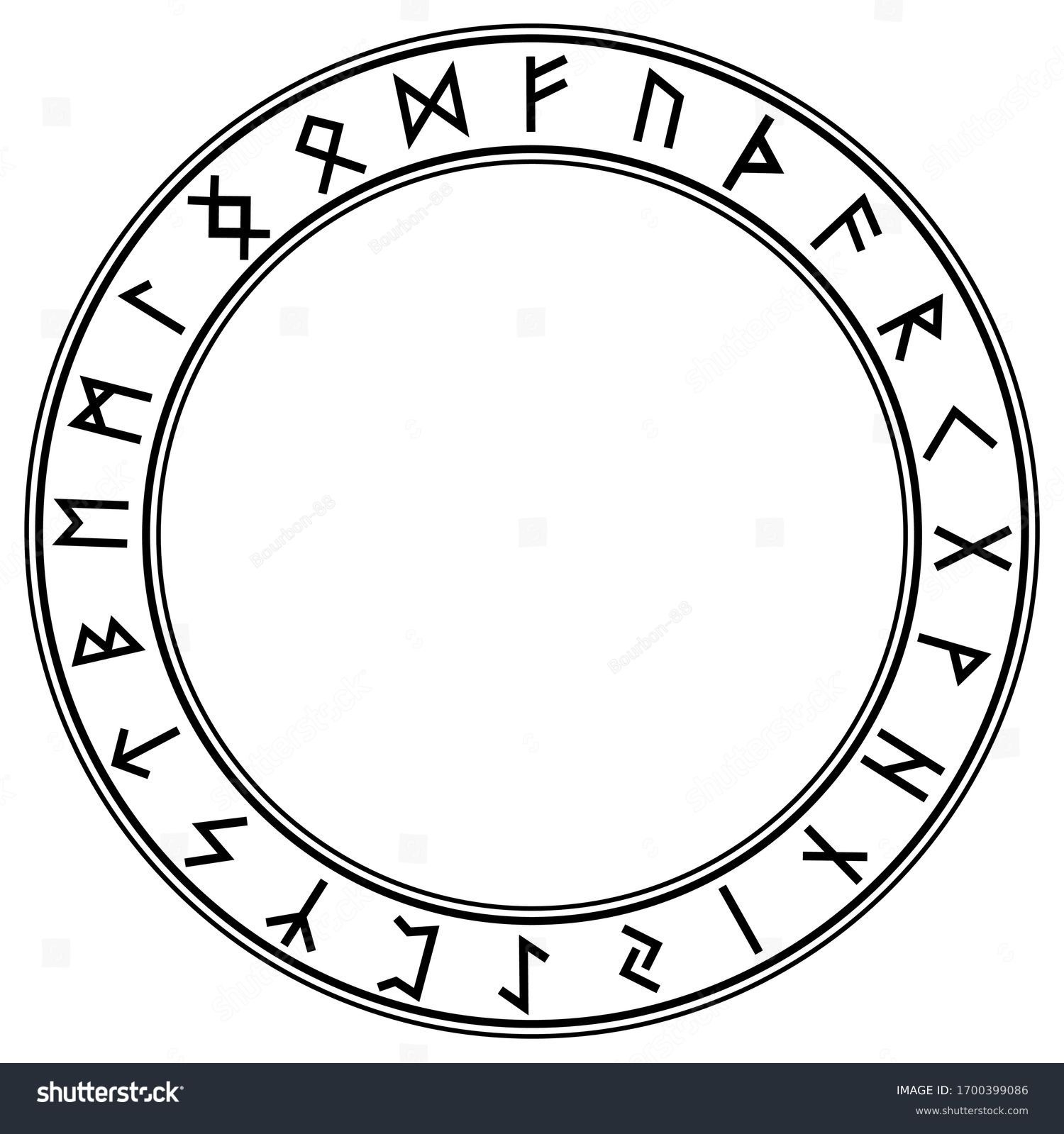 Rune circle Images, Stock Photos & Vectors | Shutterstock