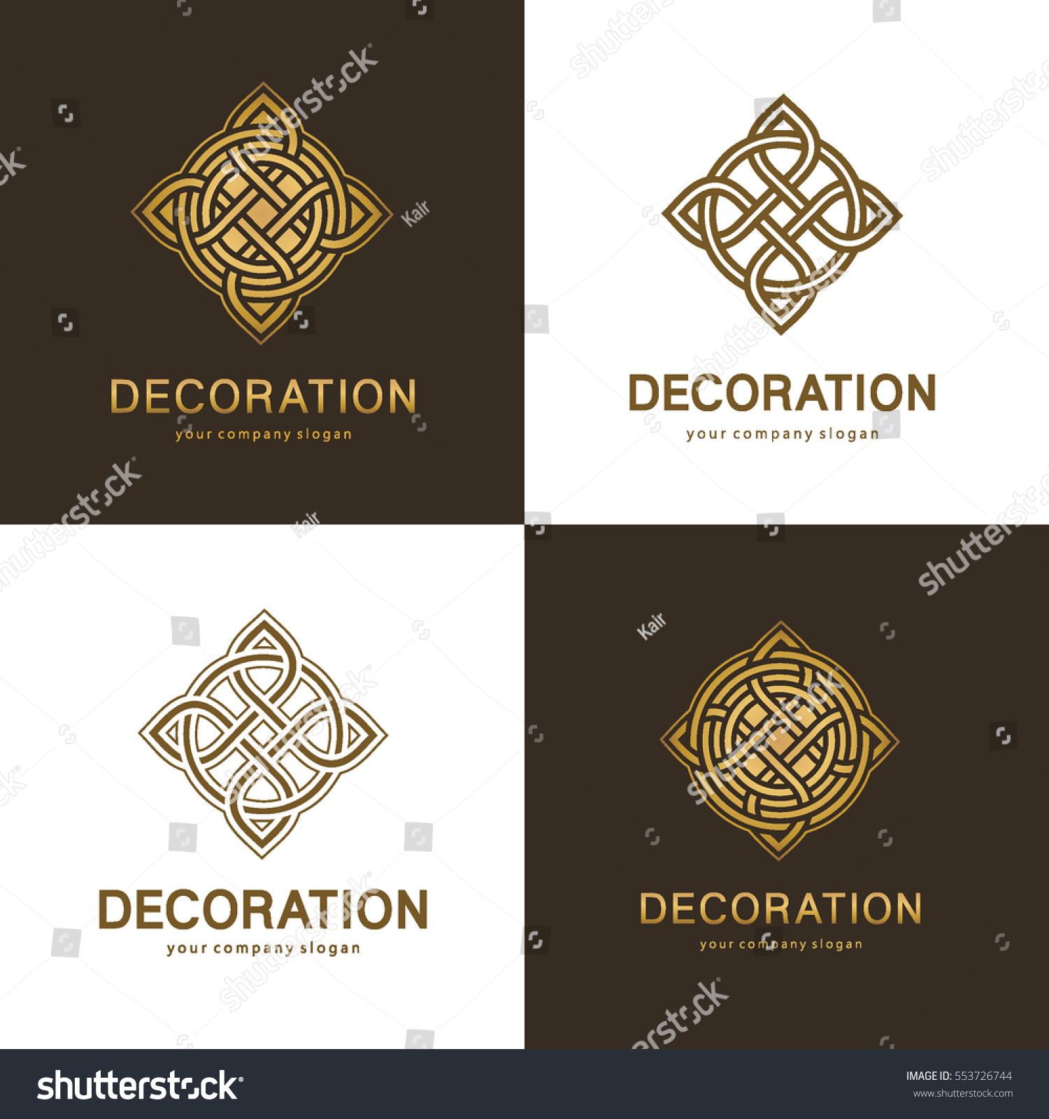 Interior Design  Decorating Logo Ideas Deluxe Corp