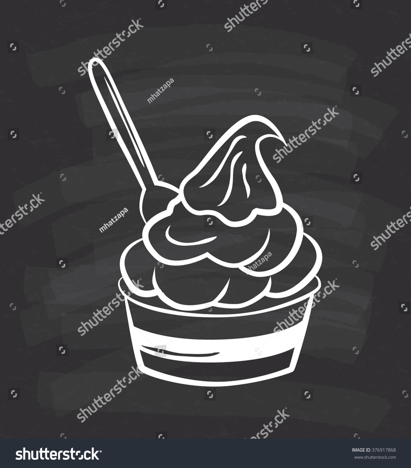 Frozen yogurt draw 1 848 images, photos et images vectorielles de