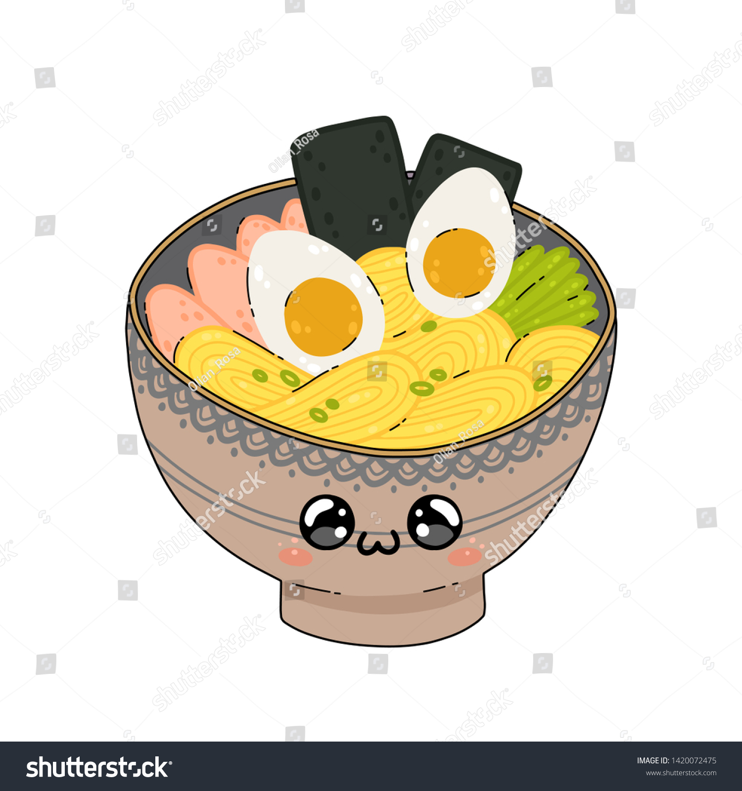 Multicolor 18x18 Japanese Bowl Noodle Soup Kawaii Waifu Anime Ramen Makes Me Feel Cook Dishes Foodie Cuisine Throw Pillow 