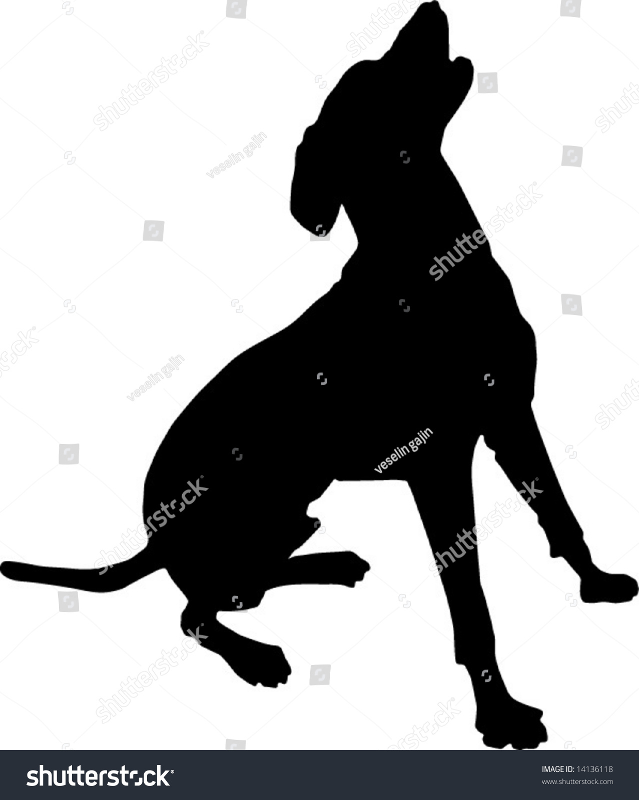 1,927 Dog barking silhouette Images, Stock Photos & Vectors | Shutterstock