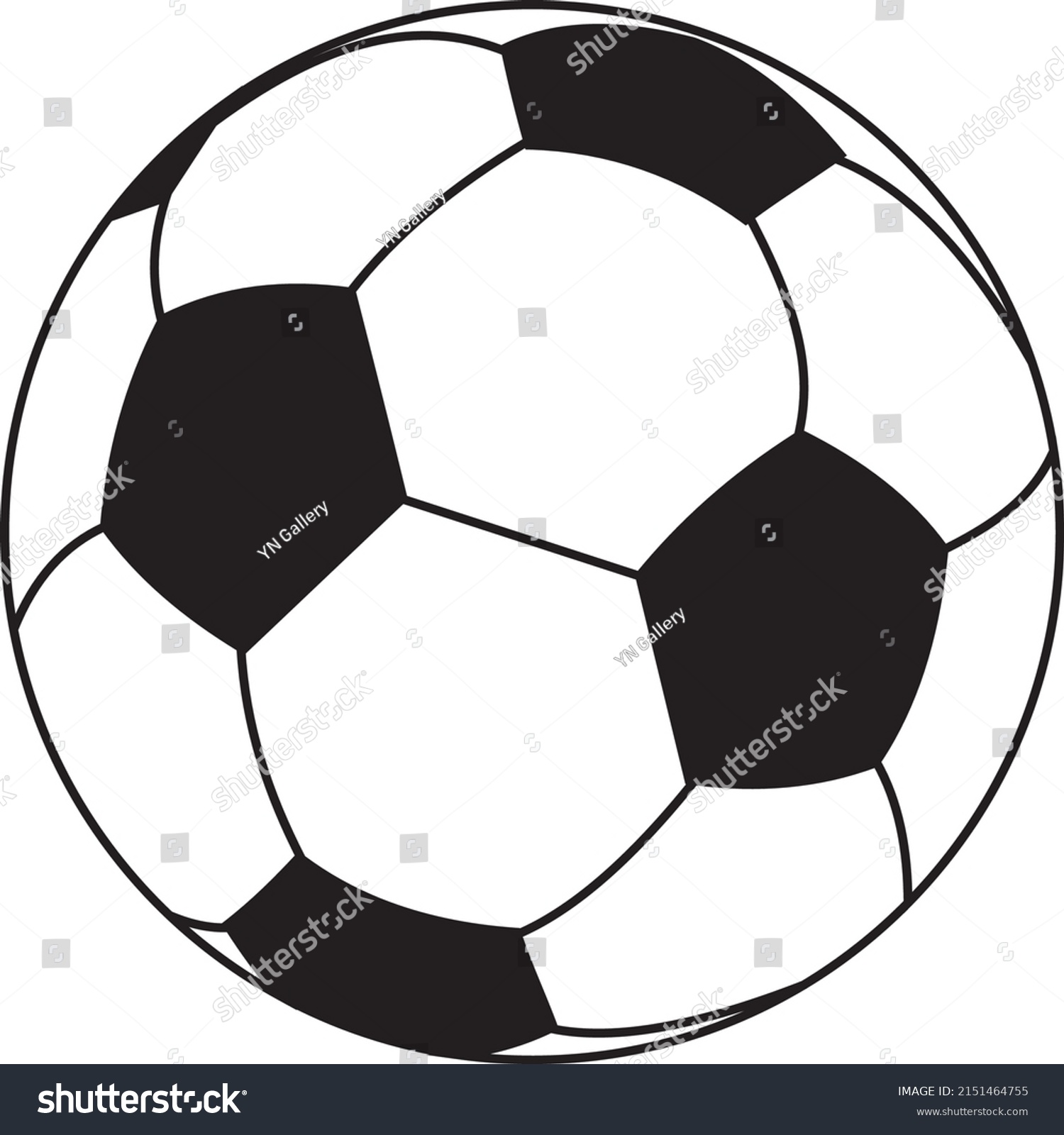 Football Vector Clip Art Stock Vector (Royalty Free) 2151464755 ...