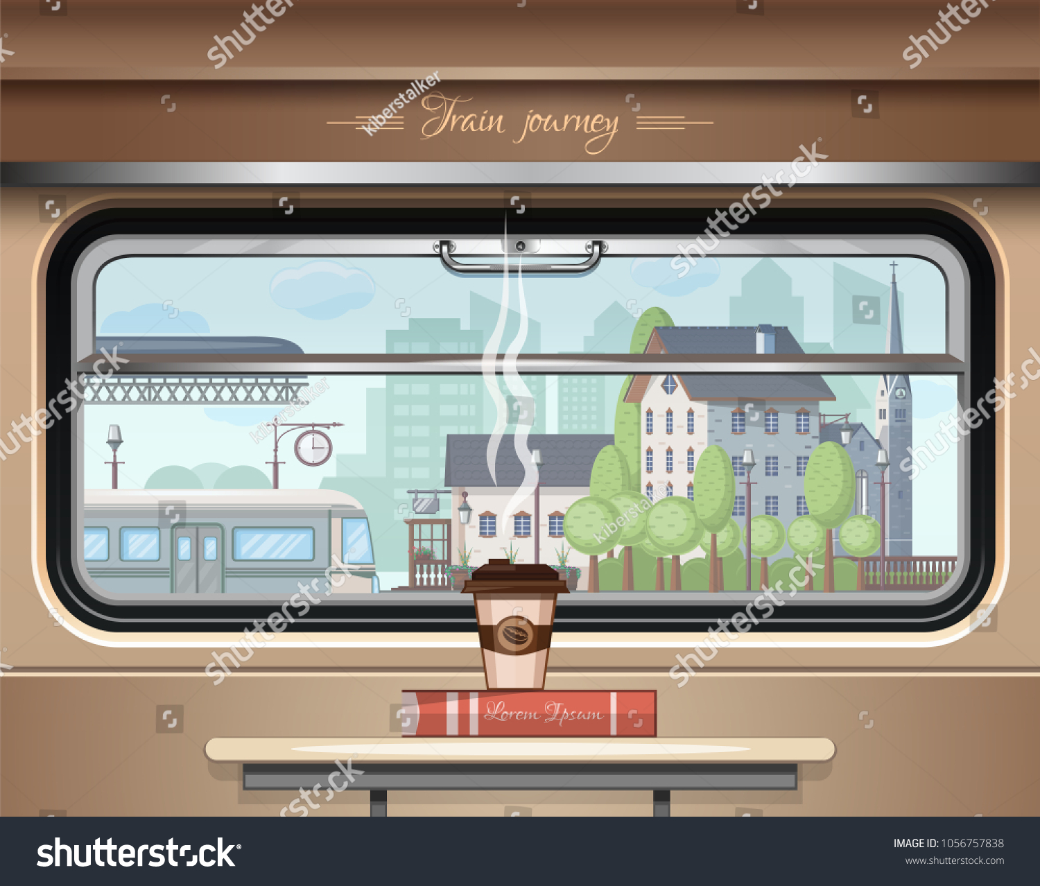 train car table