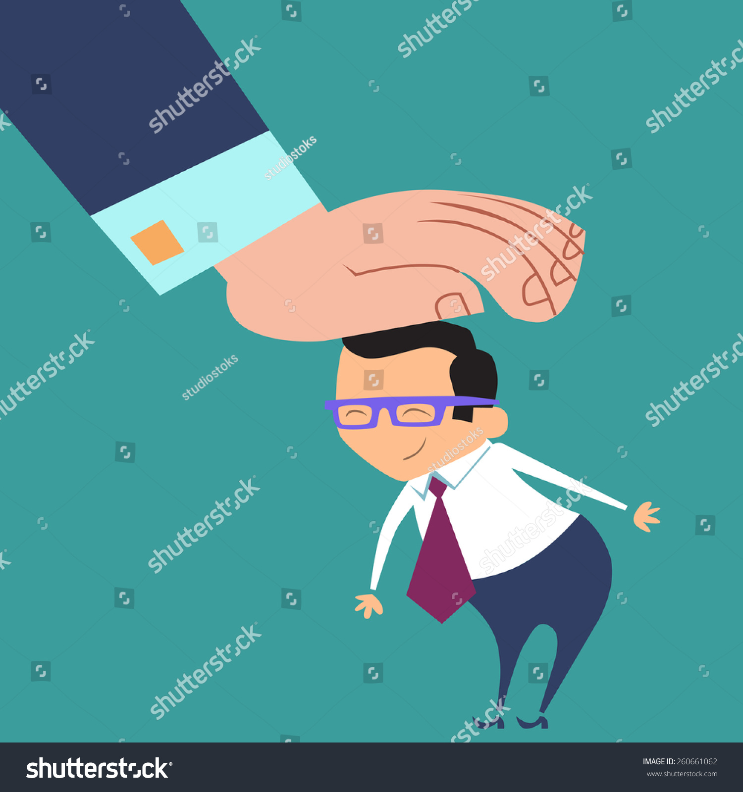 157 Patting on head Stock Illustrations, Images & Vectors | Shutterstock